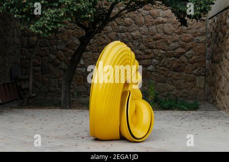 sculpture abstraite Banque D'Images