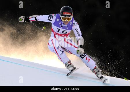 Elisabeth GOERGL aura 40 ans le 20 février 2021, Elisabeth GOERGL, AUT, Aktion, SuperG, Super G de femmes le 8 février 2011. FIS Championnats du monde de ski alpin 2011 à Garmisch-Partenkirchen à partir de 07.02. - 02/20/2011 | utilisation dans le monde entier Banque D'Images