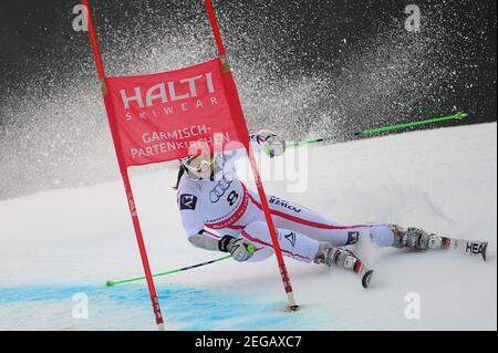 Elisabeth GOERGL aura 40 ans le 20 février 2021, Elisabeth GOERGL, AUT, action, Slalom géant féminin, slalom géant, le 17 février 2011. FIS Alpine ski World Championships 2011 à Garmisch Partenkirchen à partir de 07.02. - 02/20/2011 Â | utilisation dans le monde entier Banque D'Images