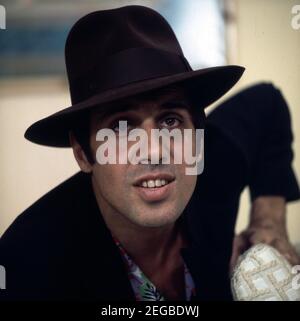 Adriano Celentano, italienischer Sänger und Sauspieler, Portrait, 1977. Adriano Celentano, chanteur et acteur italien, Portrait, 1977. Banque D'Images