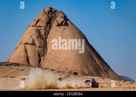 365 Moilet Hugues (FRA), Galland Antoine (FRA), Fouquet Chevrolet, Off Road concept, Auto, Action au cours de la 4ème étape du Dakar 2021 entre Wadi Al Dawasir et Riyad, en Arabie Saoudite le 6 janvier 2021 - photo Florent Gooden / DPPI Banque D'Images