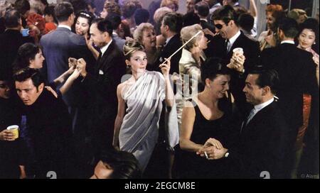 BREAKFAST AT TIFFANY'S 1961 Paramount Pictures film avec Audrey Hepburn Banque D'Images