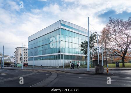 Union internationale des télécommunications (UIT) - institution spécialisée des Nations Unies - Genève, Suisse Banque D'Images