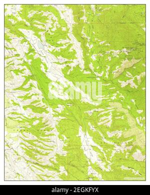 Lick Observatory, Californie, carte 1955, 1:24000, États-Unis d'Amérique par Timeless Maps, données U.S. Geological Survey Banque D'Images