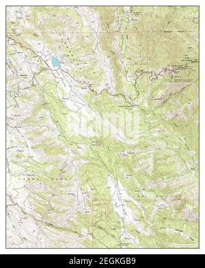 Lick Observatory, Californie, carte 1955, 1:24000, États-Unis d'Amérique par Timeless Maps, données U.S. Geological Survey Banque D'Images