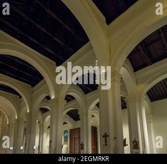 PANAMA CITY, PANAMA - VERS JUIN 2019 - Cathédrale de Panama City, plafond, Casco viejo Panama City Banque D'Images