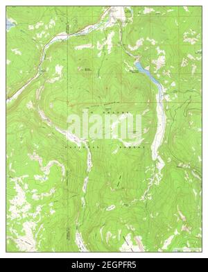 Réservoir de Beaver Creek, Colorado, carte 1967, 1:24000, États-Unis d'Amérique par Timeless Maps, données U.S. Geological Survey Banque D'Images