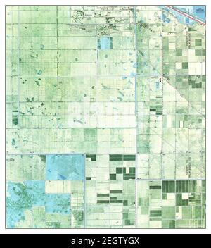 Clewiston Sud, Floride, carte 1970, 1:24000, États-Unis d'Amérique par Timeless Maps, données U.S. Geological Survey Banque D'Images