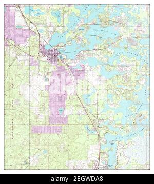 Inverness, Floride, carte 1954, 1:24000, États-Unis d'Amérique par Timeless Maps, données U.S. Geological Survey Banque D'Images