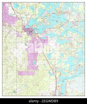 Inverness, Floride, carte 1954, 1:24000, États-Unis d'Amérique par Timeless Maps, données U.S. Geological Survey Banque D'Images