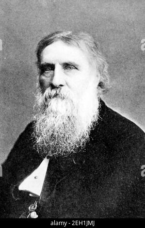 GEORGE MACDONALD (1824-1905) Écossais, auteur, poète et ministre Banque D'Images