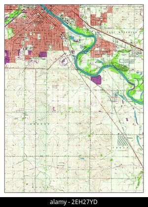 Waterloo South, Iowa, carte 1963, 1:24000, États-Unis d'Amérique par Timeless Maps, données U.S. Geological Survey Banque D'Images