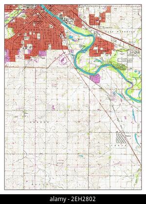 Waterloo South, Iowa, carte 1963, 1:24000, États-Unis d'Amérique par Timeless Maps, données U.S. Geological Survey Banque D'Images