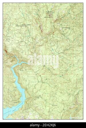 Elk Creek Falls, Idaho, carte 1994, 1:24000, États-Unis d'Amérique par Timeless Maps, données U.S. Geological Survey Banque D'Images