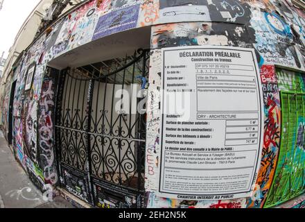 LA MAISON DE SERGE GAINSBOURG TRANSFORMÉE EN MUSÉE DÉDIÉ À LA CHANTEUR EN 2021 Banque D'Images