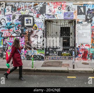 LA MAISON DE SERGE GAINSBOURG TRANSFORMÉE EN MUSÉE DÉDIÉ À LA CHANTEUR EN 2021 Banque D'Images