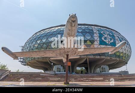 Belgrade, Serbie - 07 mai 2018 : Musée de l'aviation à l'aéroport Nikola Tesla à Surcin. Banque D'Images