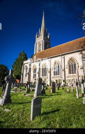 Église de la Toussaint, Marlow, Angleterre Banque D'Images