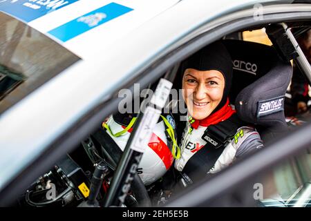 E lors du Rallye 2020 Islas Canarias, 5ème tour du Championnat européen de Rallye 2020 de la FIA, du 26 au 28 novembre 2020 à Las Palmas de Gran Canaria, Espagne - photo Grégory Lenormand / DPPI Banque D'Images