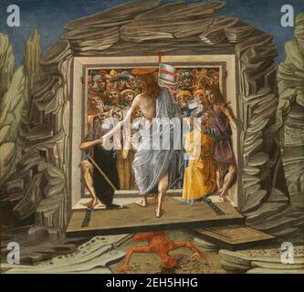 Christ dans Limbo, probablement 1491. Banque D'Images