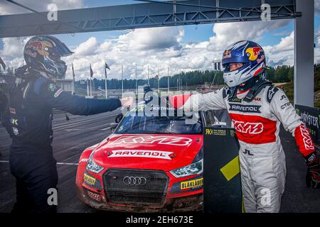 EKSTROM Mattias (SWE) KYB Team JC (SWE), Audi S1, portrait pendant le Swecom World RX de Suède, 2ème tour du Championnat du monde de la FIA 2020, FIA WRX, le 23 août 2020 sur le Holjes Motorstadion, à Holjes, Suède - photo Paulo Maria / DPPI Banque D'Images