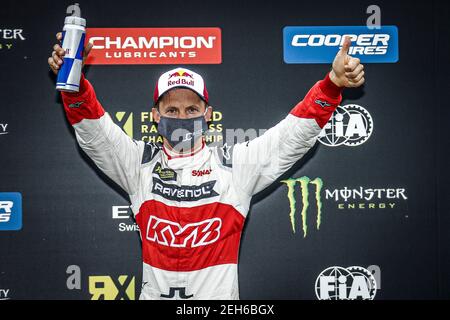 EKSTROM Mattias (SWE) KYB Team JC (SWE), Audi S1, portrait pendant le Capitalbox World RX de Finlande, 4ème tour du Championnat du monde de la FIA 2020, FIA WRX, du 29 au 30 août 2020 sur le Tykkimaki, à Kouvola, Finlande - photo Paulo Maria / DPPI Banque D'Images