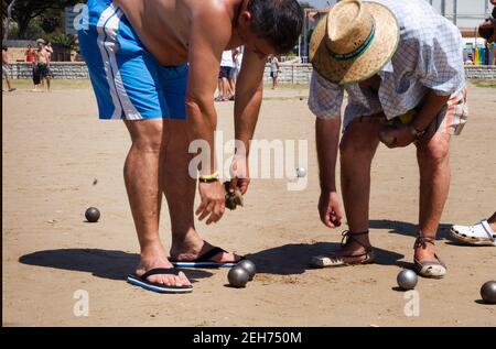 Retraités retraités 60+ Costa Del sol Banque D'Images