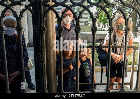 Milan, Italie. 19 février 2021. Milan. Juillet 2020. Cimetière monumental usage éditorial seulement crédit: Agence de photo indépendante/Alamy Live News Banque D'Images