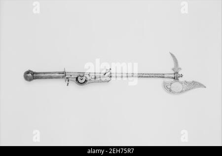 Combinaison Ax-Pistol du Grand-Duc Ferdinand I de' Medici (1549-1609), allemand, ca. 1580. Banque D'Images