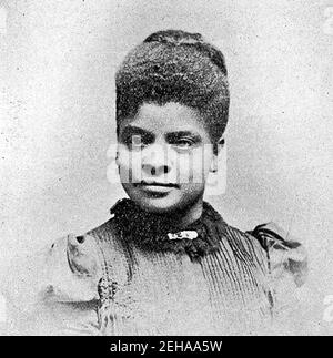 IDA B. WELLS (1862-1931) journaliste d'investigation, éducateur américain et l'un des fondateurs de l'ANACP Banque D'Images