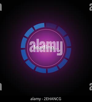 Icône de chargement progression du chargement icônes. Illustration vectorielle icône de chargement progression du chargement des icônes. Illustration vectorielle Illustration de Vecteur