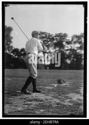 OWEN, Robert Latham, SÉNATEUR DE NEW YORK, 1907-1925. Le Golf Banque D'Images