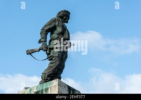 Sculpture Statue Ernesto Che Guevara, Santa Clara, Cuba Banque D'Images