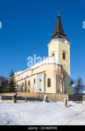 Kostel Všech svatých, Libochovice, Ustecky kraj, Ceska republika / église de la Toussaint, région de la Bohème du Nord, République Tchèque Banque D'Images