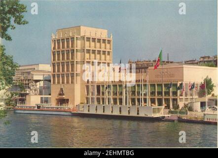 Paris-expo-1937-pavillon de l'Italie-07. Banque D'Images