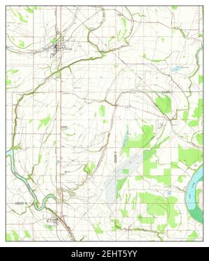 Inverness, Mississippi, carte 1965, 1:24000, États-Unis d'Amérique par Timeless Maps, données U.S. Geological Survey Banque D'Images