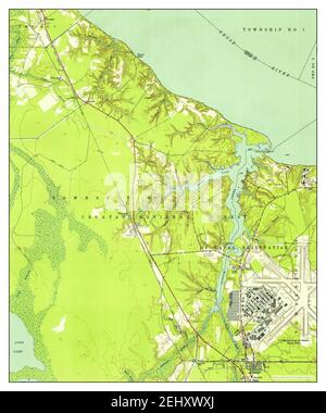 Havelock, Caroline du Nord, carte 1949, 1:24000, États-Unis d'Amérique par Timeless Maps, données U.S. Geological Survey Banque D'Images