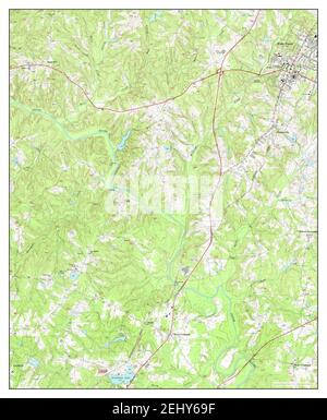 Wake Forest, Caroline du Nord, carte 1967, 1:24000, États-Unis d'Amérique par Timeless Maps, données U.S. Geological Survey Banque D'Images