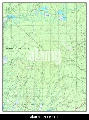 Oswego Lake, New Jersey, carte 1997, 1:24000, États-Unis d'Amérique par Timeless Maps, données U.S. Geological Survey Banque D'Images