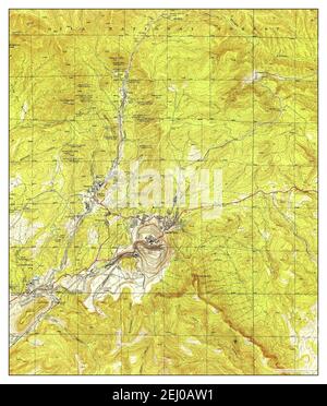 Santa Rita, Nouveau-Mexique, carte 1948, 1:24000, États-Unis d'Amérique par Timeless Maps, données U.S. Geological Survey Banque D'Images