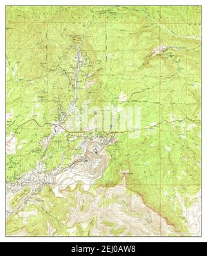 Santa Rita, Nouveau-Mexique, carte 1951, 1:24000, États-Unis d'Amérique par Timeless Maps, données U.S. Geological Survey Banque D'Images