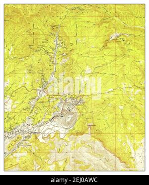 Santa Rita, Nouveau-Mexique, carte 1951, 1:24000, États-Unis d'Amérique par Timeless Maps, données U.S. Geological Survey Banque D'Images