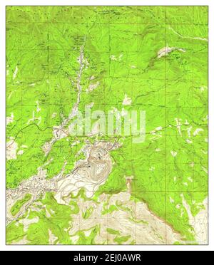 Santa Rita, Nouveau-Mexique, carte 1951, 1:24000, États-Unis d'Amérique par Timeless Maps, données U.S. Geological Survey Banque D'Images