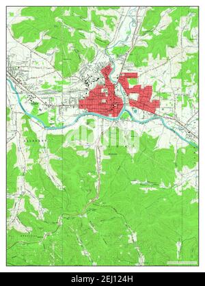 Olean, New York, carte 1961, 1:24000, États-Unis d'Amérique par Timeless Maps, données U.S. Geological Survey Banque D'Images