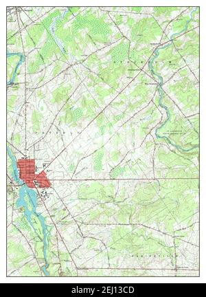 Potsdam, New York, carte 1964, 1:24000, États-Unis d'Amérique par Timeless Maps, données U.S. Geological Survey Banque D'Images