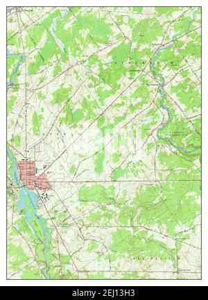 Potsdam, New York, carte 1964, 1:24000, États-Unis d'Amérique par Timeless Maps, données U.S. Geological Survey Banque D'Images