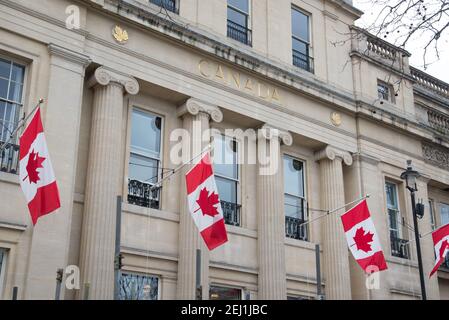 Maison du Canada Ambassade du Canada Londres Banque D'Images