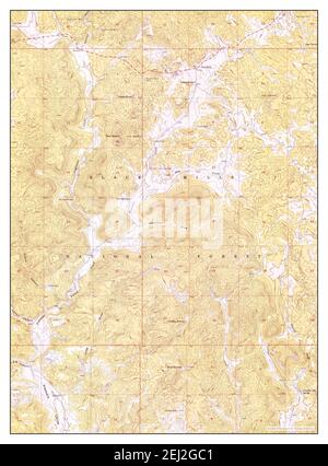 Fourmile, Dakota du Sud, carte 1954, 1:24000, États-Unis d'Amérique par Timeless Maps, données U.S. Geological Survey Banque D'Images