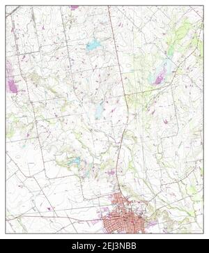 Lockhart North, Texas, carte 1963, 1:24000, États-Unis d'Amérique par Timeless Maps, données U.S. Geological Survey Banque D'Images