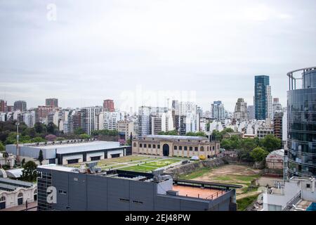 BUENOS AIRES - 15 octobre 2019: Vue sur le Rural dans la zone de Palerme dans la ville de Buenos Aires en Argentine Banque D'Images